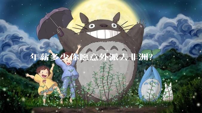 年薪多少你愿意外派去非洲？